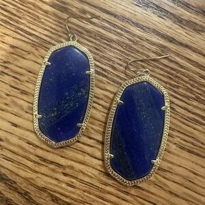 Kendra Scott Danielle Earrings in Blue Lapis